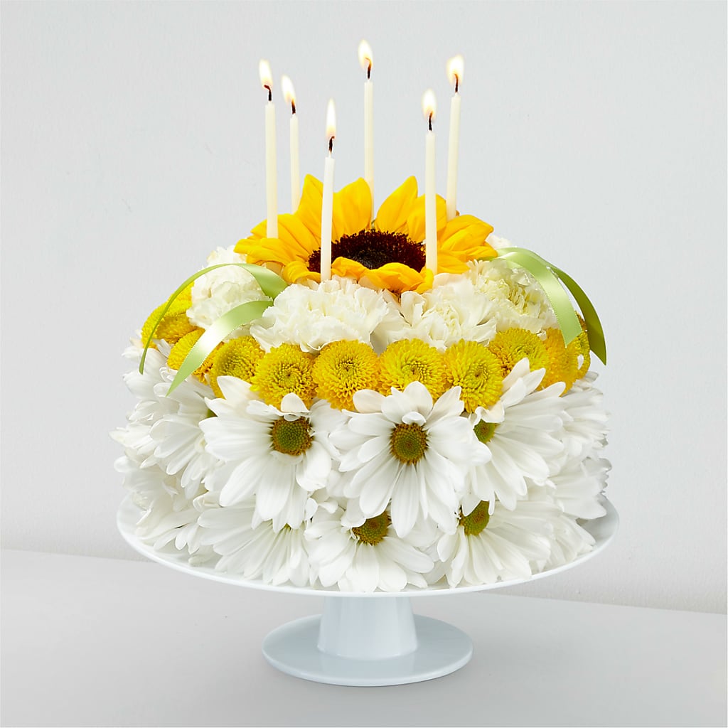Birthday Smiles Floral Cake – DOMINO'S BLOOMS, Granbury TX