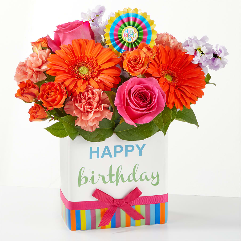 Birthday Surprise Bouquet – DOMINO'S BLOOMS, Granbury TX