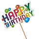 Happy Birthday Pick – DOMINO'S BLOOMS, Granbury TX