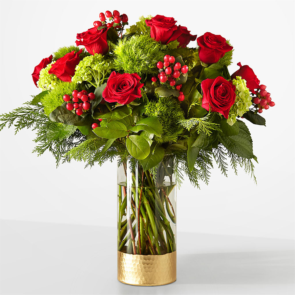 Plaid Throw Bouquet – DOMINO'S BLOOMS, Granbury TX