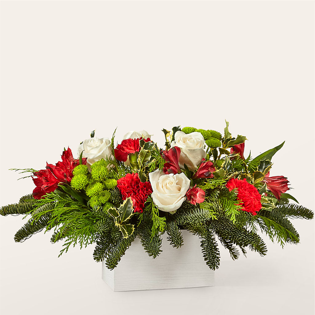 Snow What Fun Bouquet – DOMINO'S BLOOMS, Granbury TX