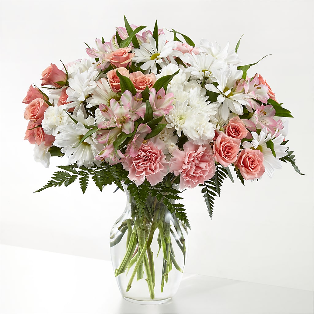 Blush Crush Bouquet – DOMINO'S BLOOMS, Granbury TX