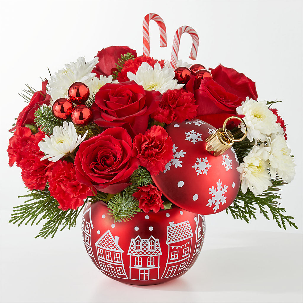 Cheer in the Air Ornament – DOMINO'S BLOOMS, Granbury TX