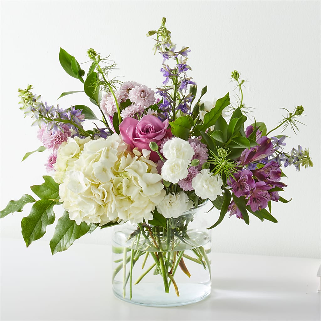 Violet Caress Bouquet – DOMINO'S BLOOMS, Granbury TX