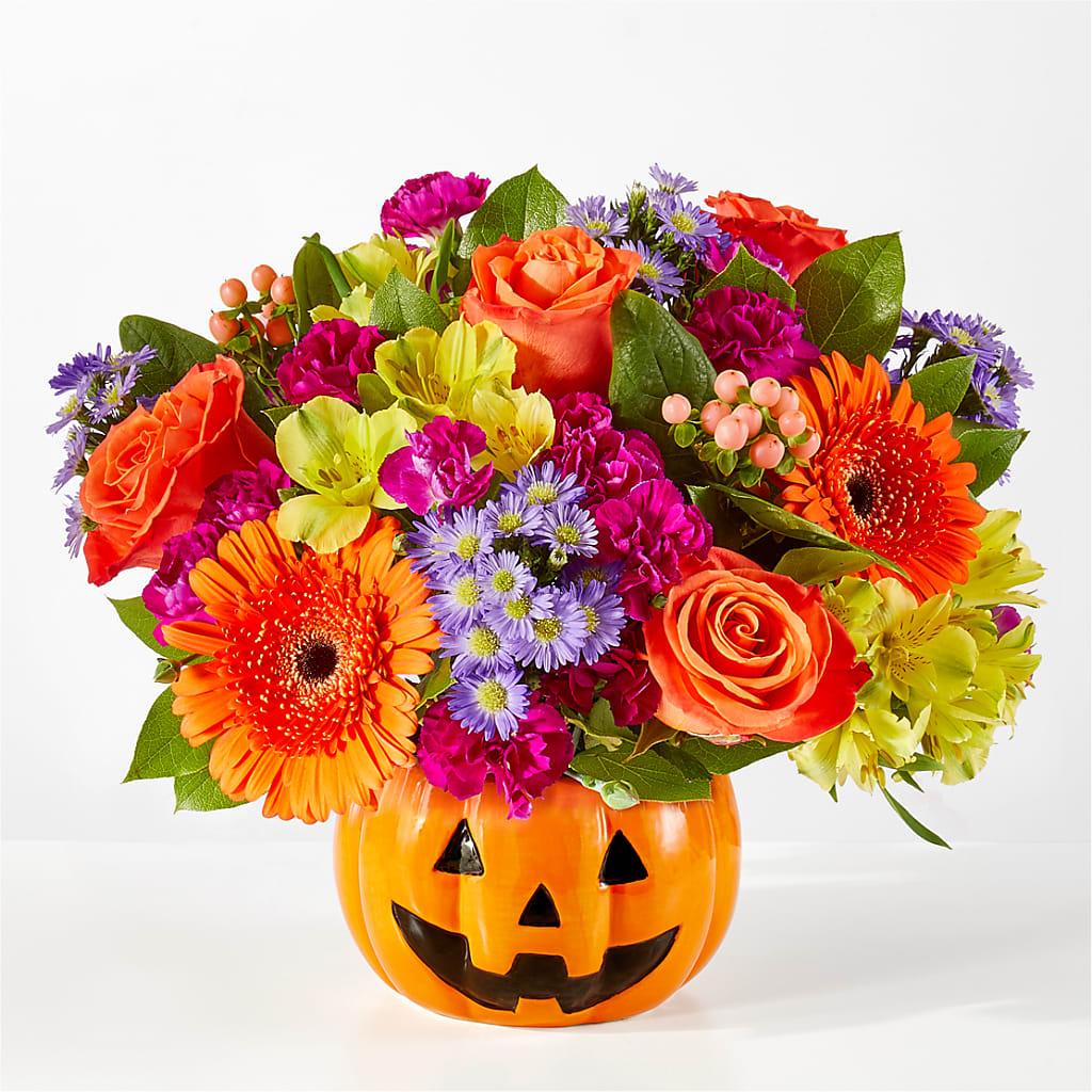 Tricks & Treats Pumpkin – DOMINO'S BLOOMS, Granbury TX