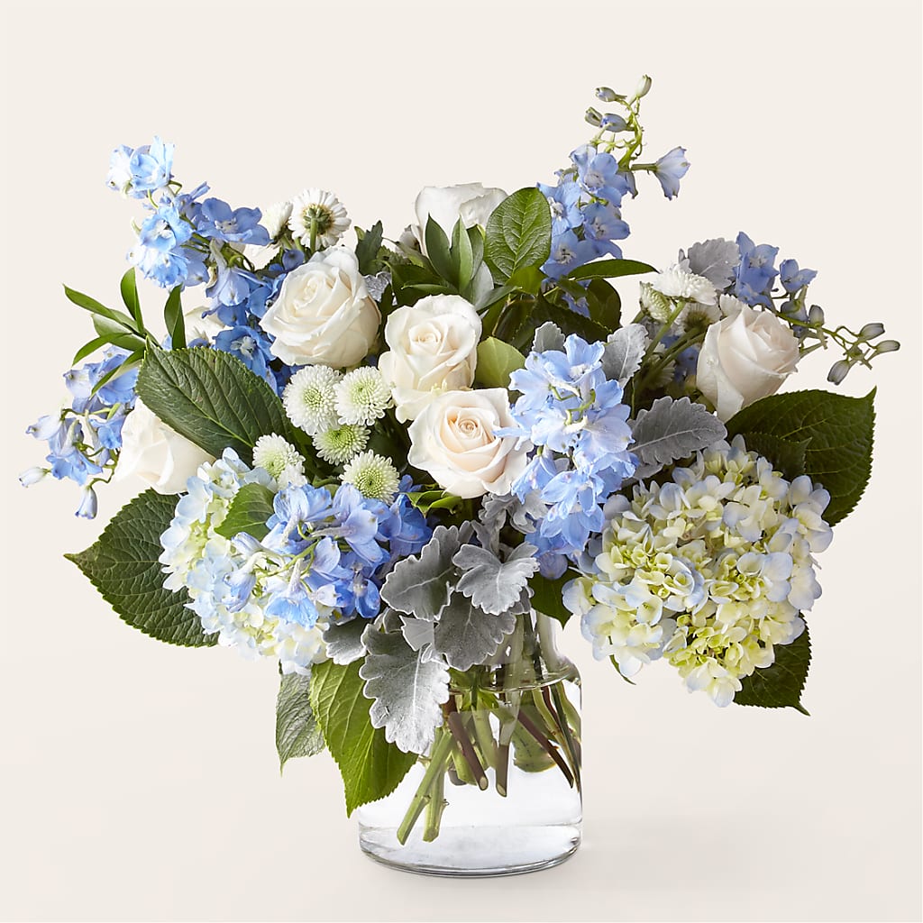 Clear Skies Bouquet – DOMINO'S BLOOMS, Granbury TX