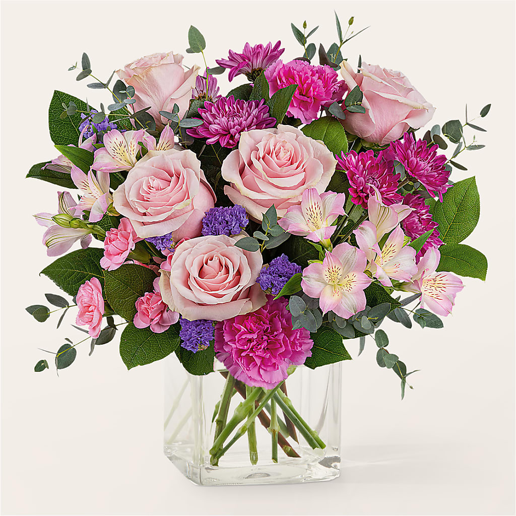 Rosy Radiance Bouquet – DOMINO'S BLOOMS, Granbury TX