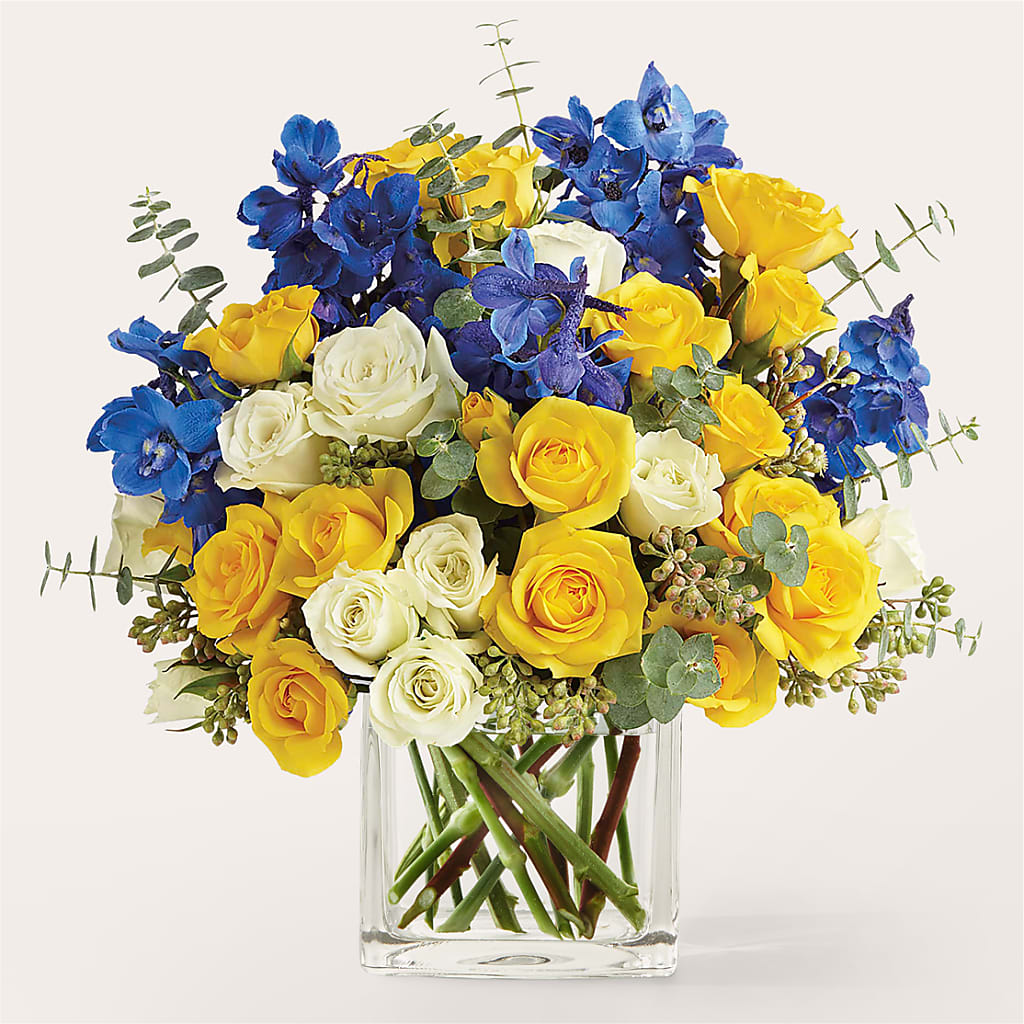Sparkling Citrine Bouquet – DOMINO'S BLOOMS, Granbury TX