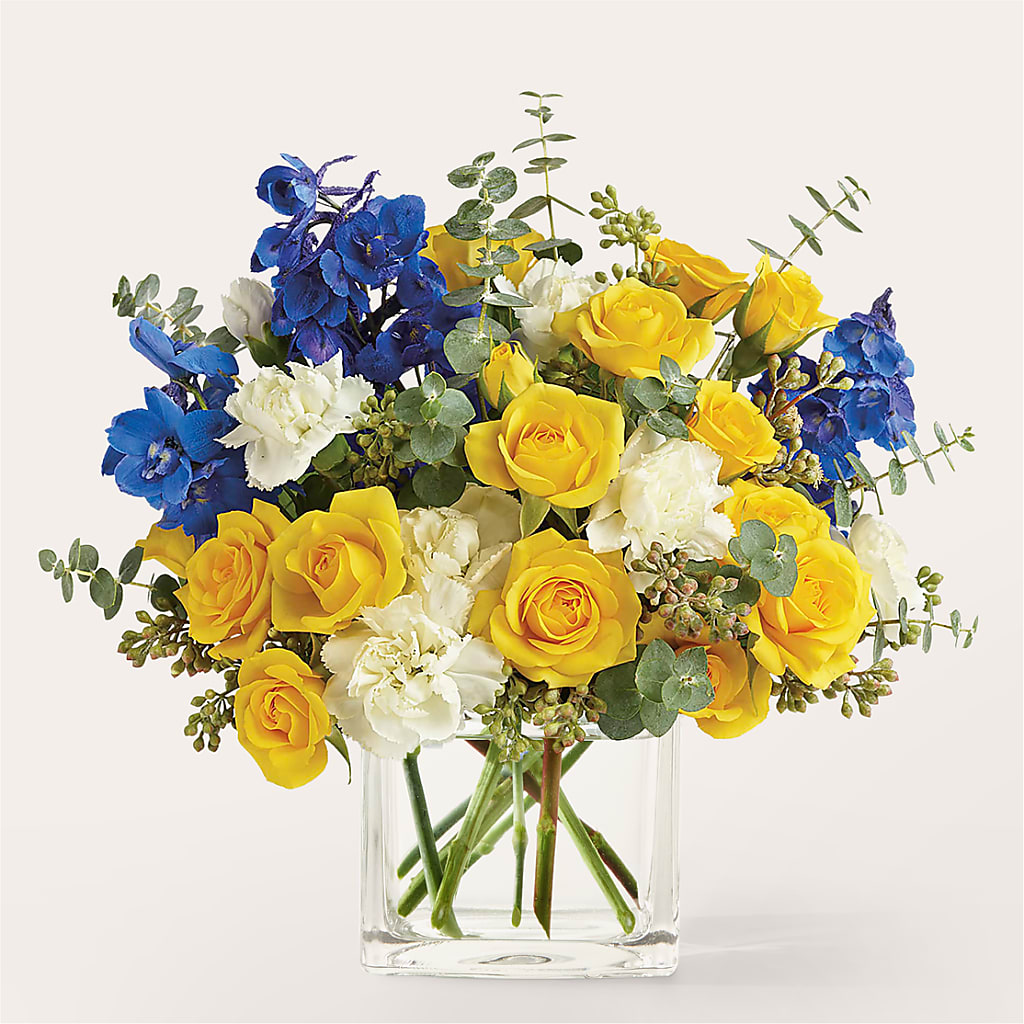 Sparkling Citrine Bouquet – DOMINO'S BLOOMS, Granbury TX