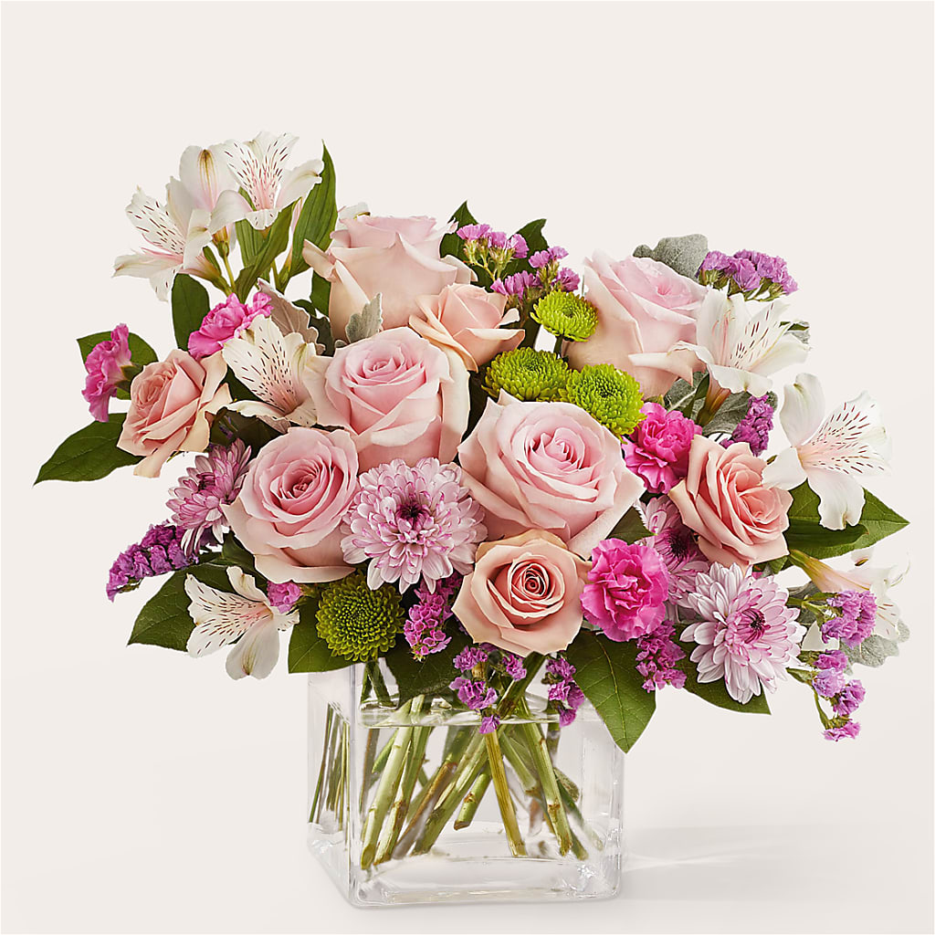 Pink Suede Bouquet – DOMINO'S BLOOMS, Granbury TX