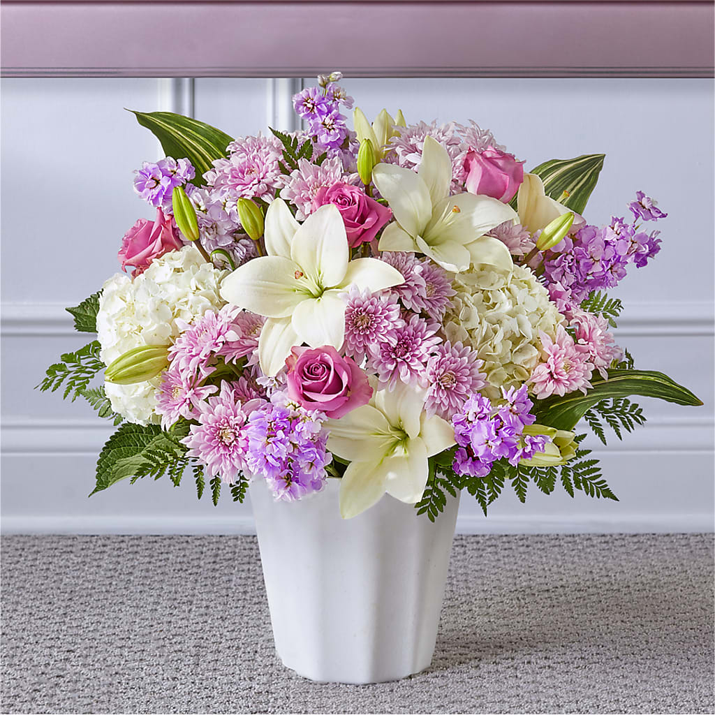 Heaven Sent Floor Basket – DOMINO'S BLOOMS, Granbury TX