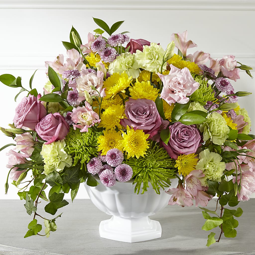 Healing Thoughts Arrangement – DOMINO'S BLOOMS, Granbury TX