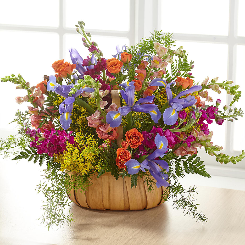 Garden of Life Basket – DOMINO'S BLOOMS, Granbury TX