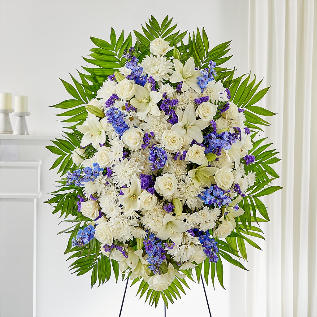 At Rest Standing Spray – DOMINO'S BLOOMS, Granbury TX