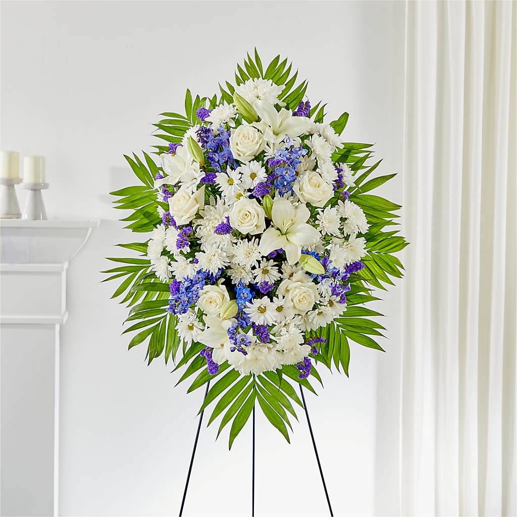 At Rest Standing Spray – DOMINO'S BLOOMS, Granbury TX