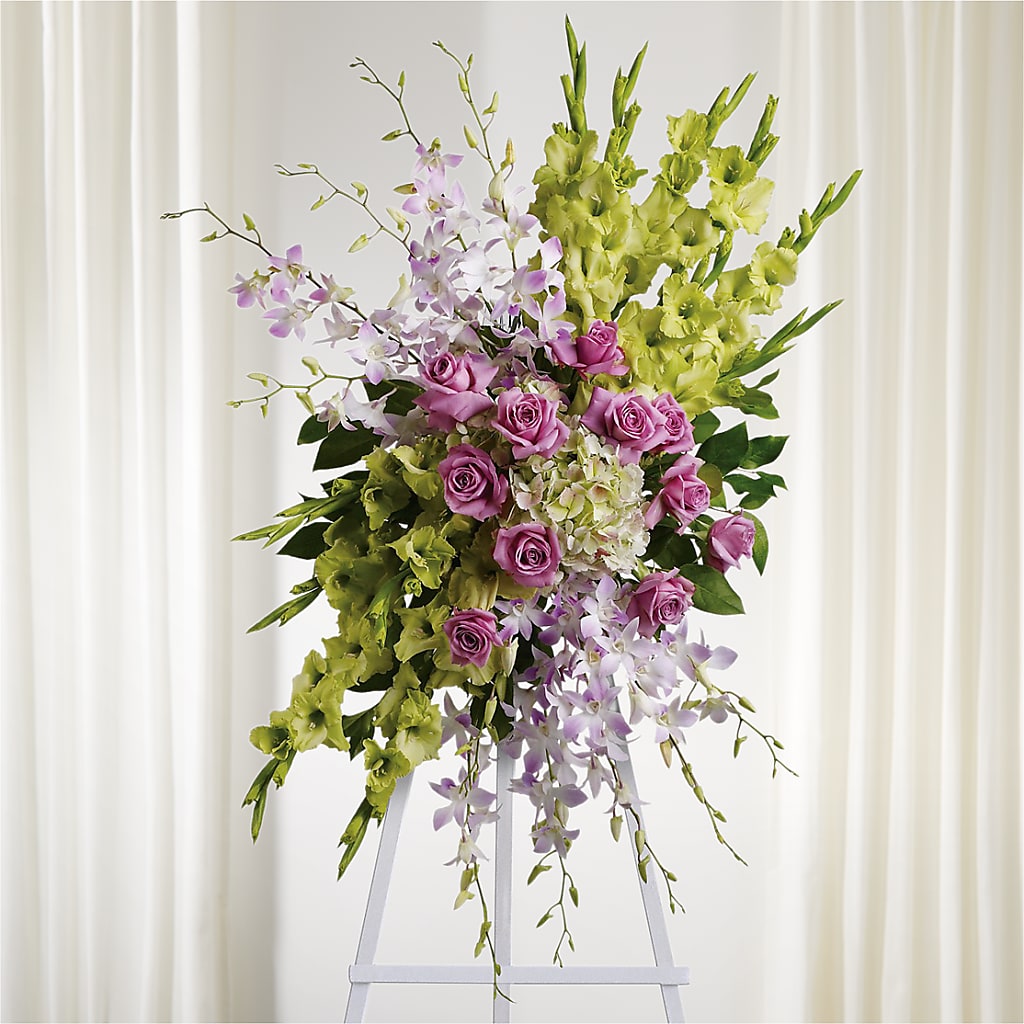 Lasting Legacy Standing Spray – DOMINO'S BLOOMS, Granbury TX