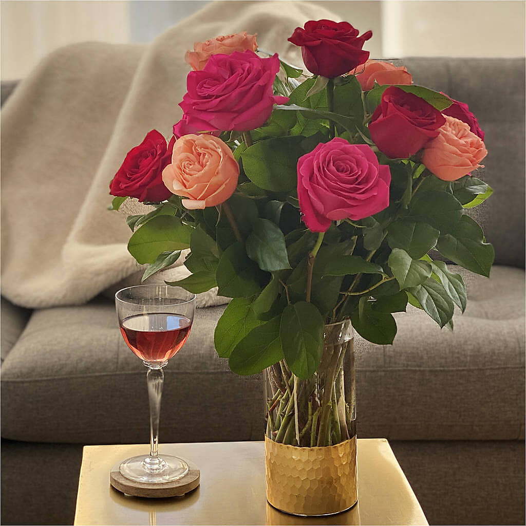 Ever After Rose Bouquet – DOMINO'S BLOOMS, Granbury TX
