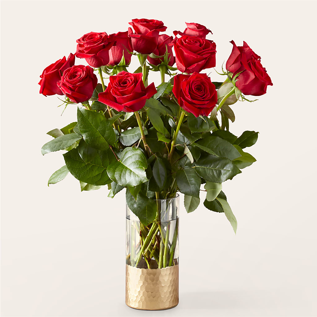 Classic Love Red Rose Bouquet – DOMINO'S BLOOMS, Granbury TX