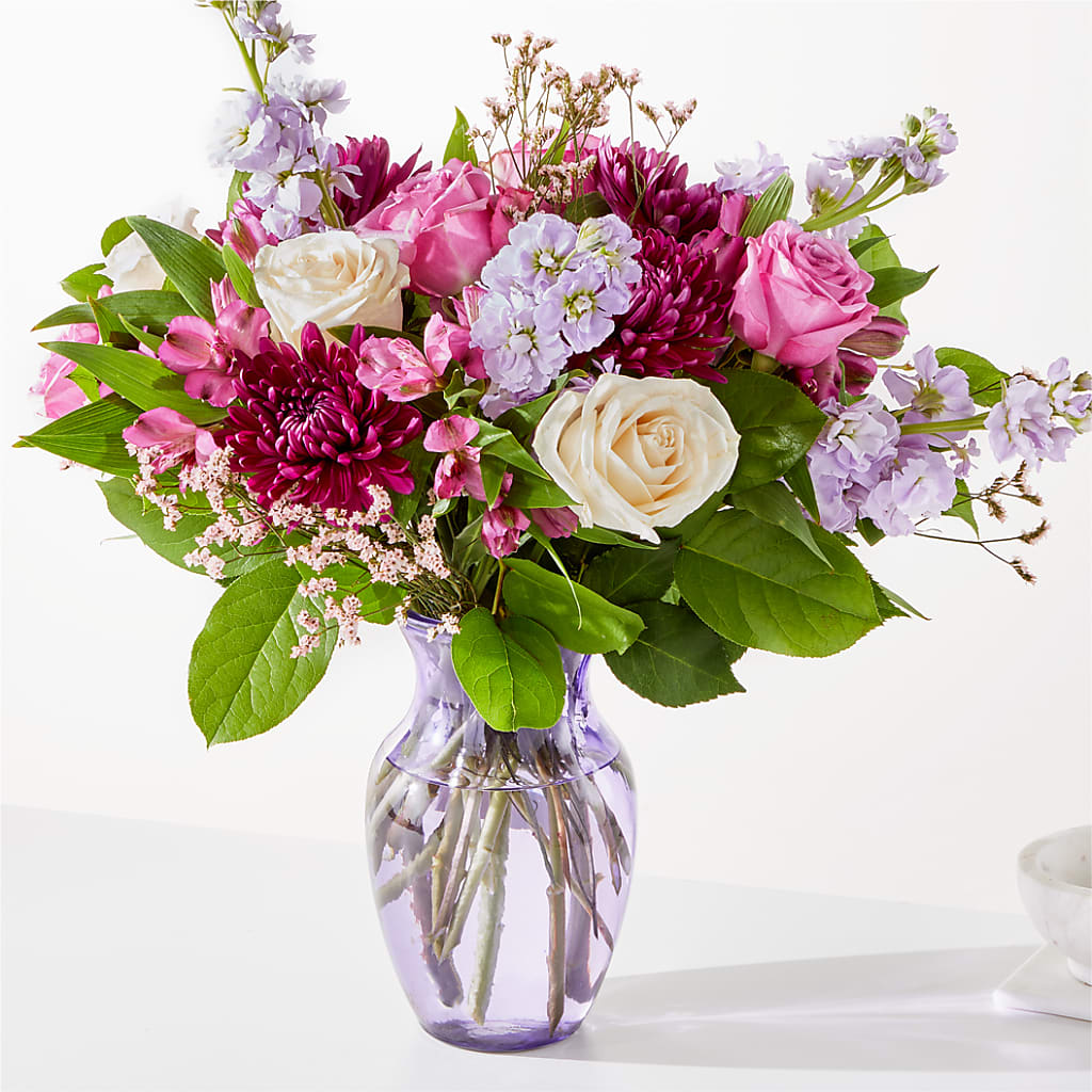 Amethyst Dreams Bouquet – DOMINO'S BLOOMS, Granbury TX