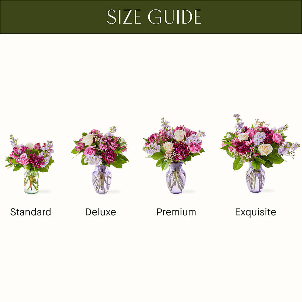 Amethyst Dreams Bouquet – DOMINO'S BLOOMS, Granbury TX