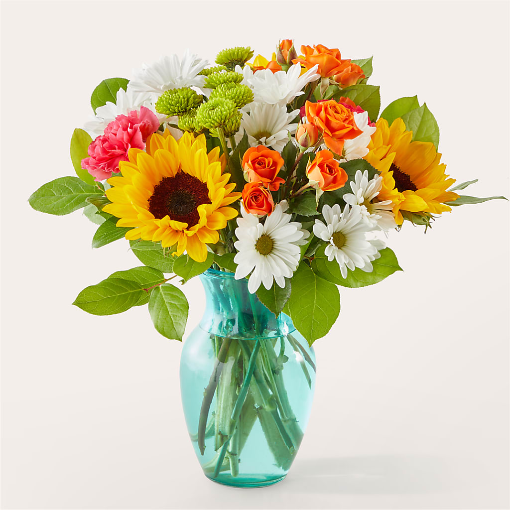 Sun-drenched Blooms Bouquet – DOMINO'S BLOOMS, Granbury TX