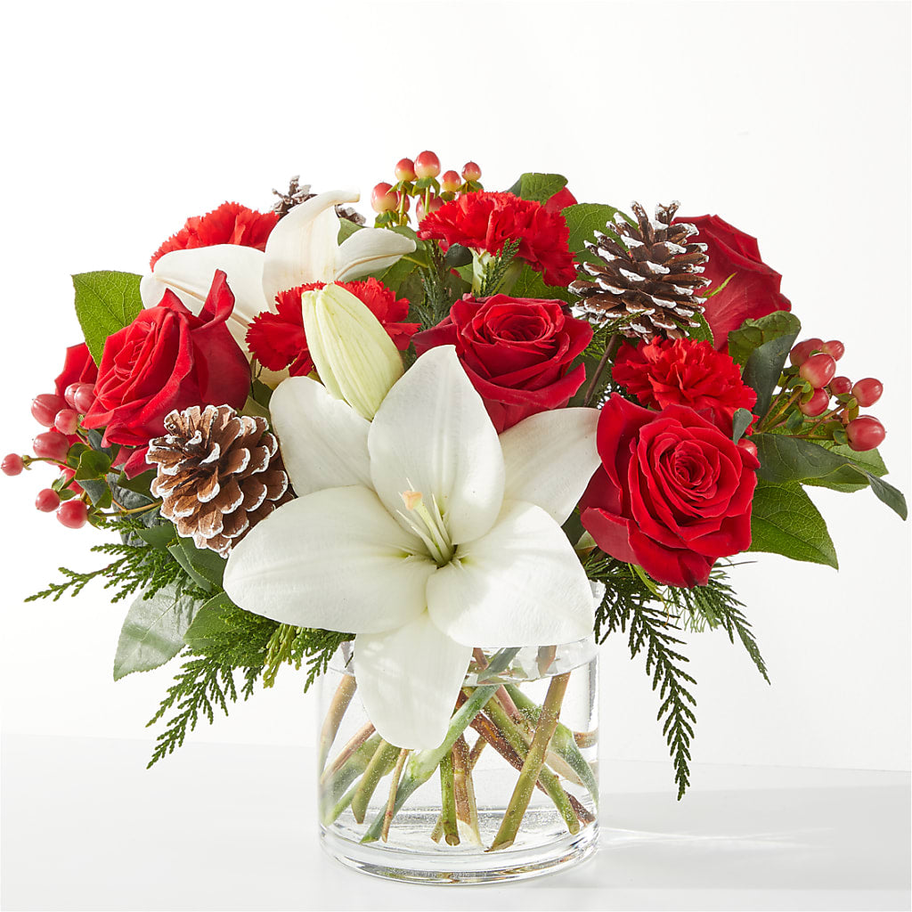Oh So Jolly Bouquet – DOMINO'S BLOOMS, Granbury TX
