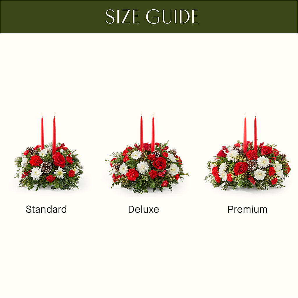 Holiday Soiree Centerpiece – DOMINO'S BLOOMS, Granbury TX