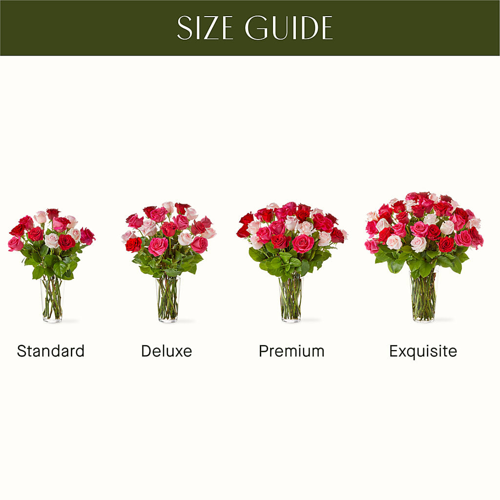 Charming Rose Bouquet – DOMINO'S BLOOMS, Granbury TX