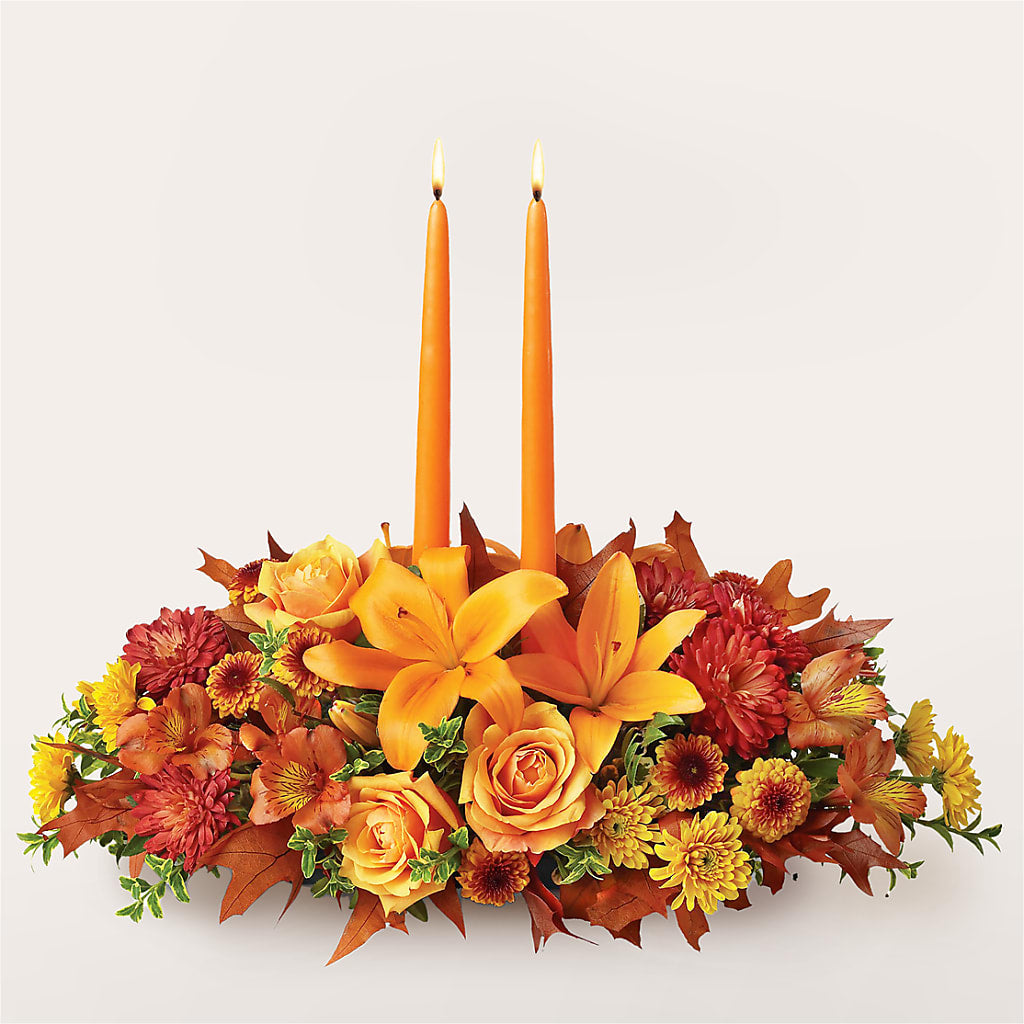 Traditions Centerpiece – DOMINO'S BLOOMS, Granbury TX