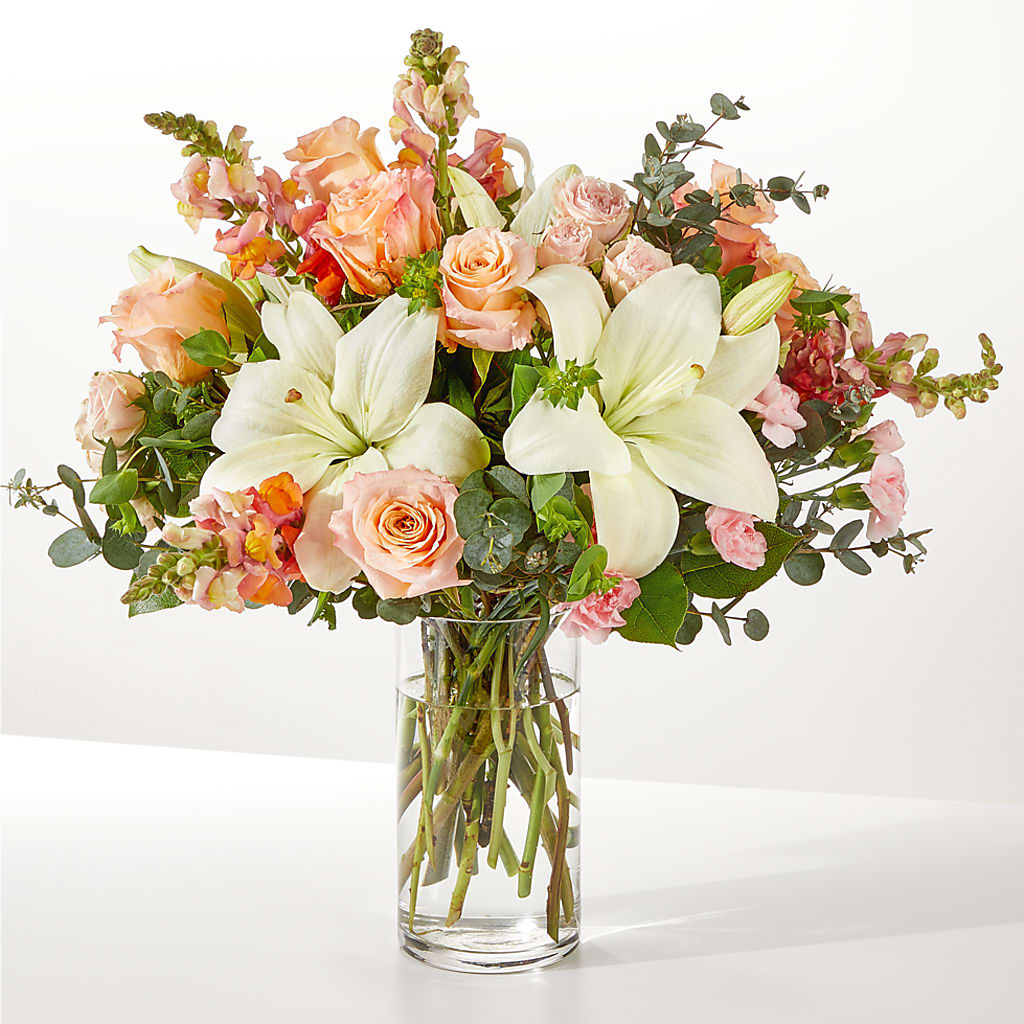 Grapefruit Splash Bouquet – DOMINO'S BLOOMS, Granbury TX