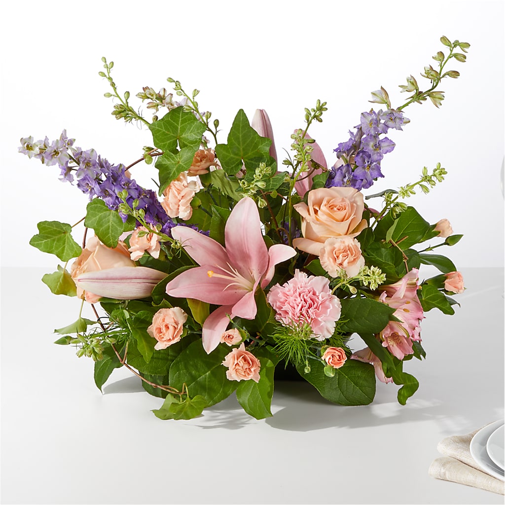 Blossom Time Centerpiece – DOMINO'S BLOOMS, Granbury TX