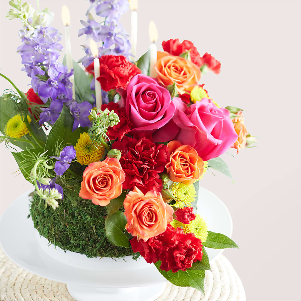 Best Year Yet Floral Cake – DOMINO'S BLOOMS, Granbury TX