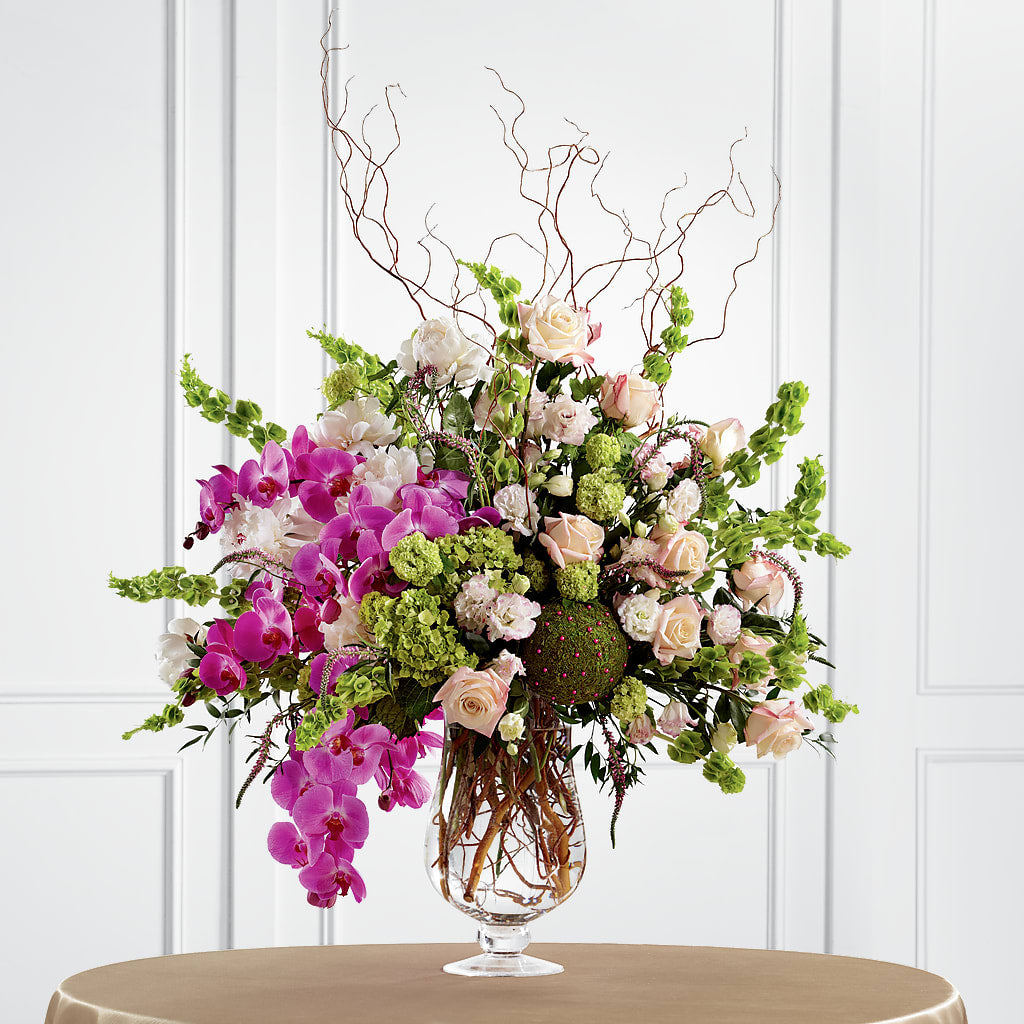 Soft Sophistication Arrangement – DOMINO'S BLOOMS, Granbury TX