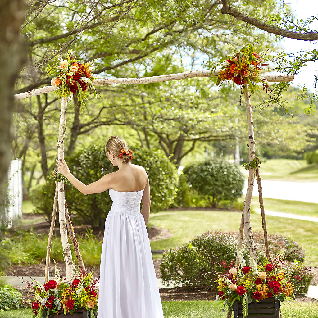Arbor of Love Archway – DOMINO'S BLOOMS, Granbury TX