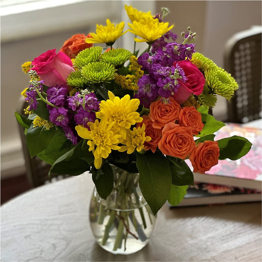 Bold & Bright – A Florist Original – DOMINO'S BLOOMS, Granbury TX