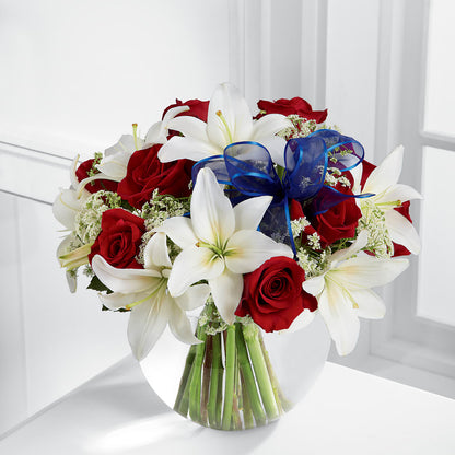 Independence Bouquet – DOMINO'S BLOOMS, Granbury TX