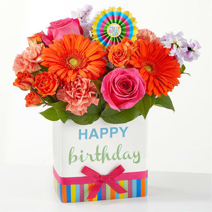 Birthday Surprise Bouquet – DOMINO'S BLOOMS, Granbury TX