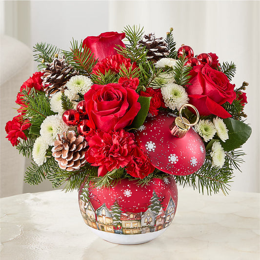 Christmas Carols Ornament – DOMINO'S BLOOMS, Granbury TX