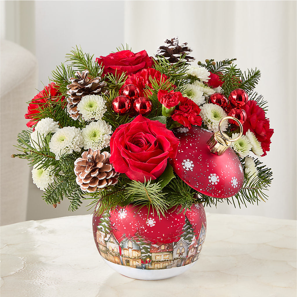 Christmas Carols Ornament – DOMINO'S BLOOMS, Granbury TX