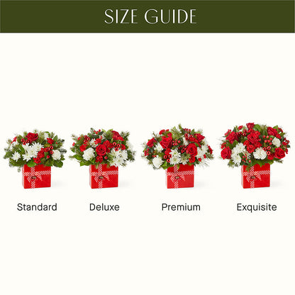 Presents Under the Tree Bouquet – DOMINO'S BLOOMS, Granbury TX