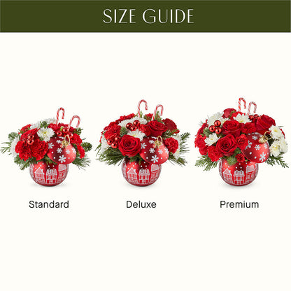 Cheer in the Air Ornament – DOMINO'S BLOOMS, Granbury TX