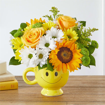 Be Happy Bouquet – DOMINO'S BLOOMS, Granbury TX