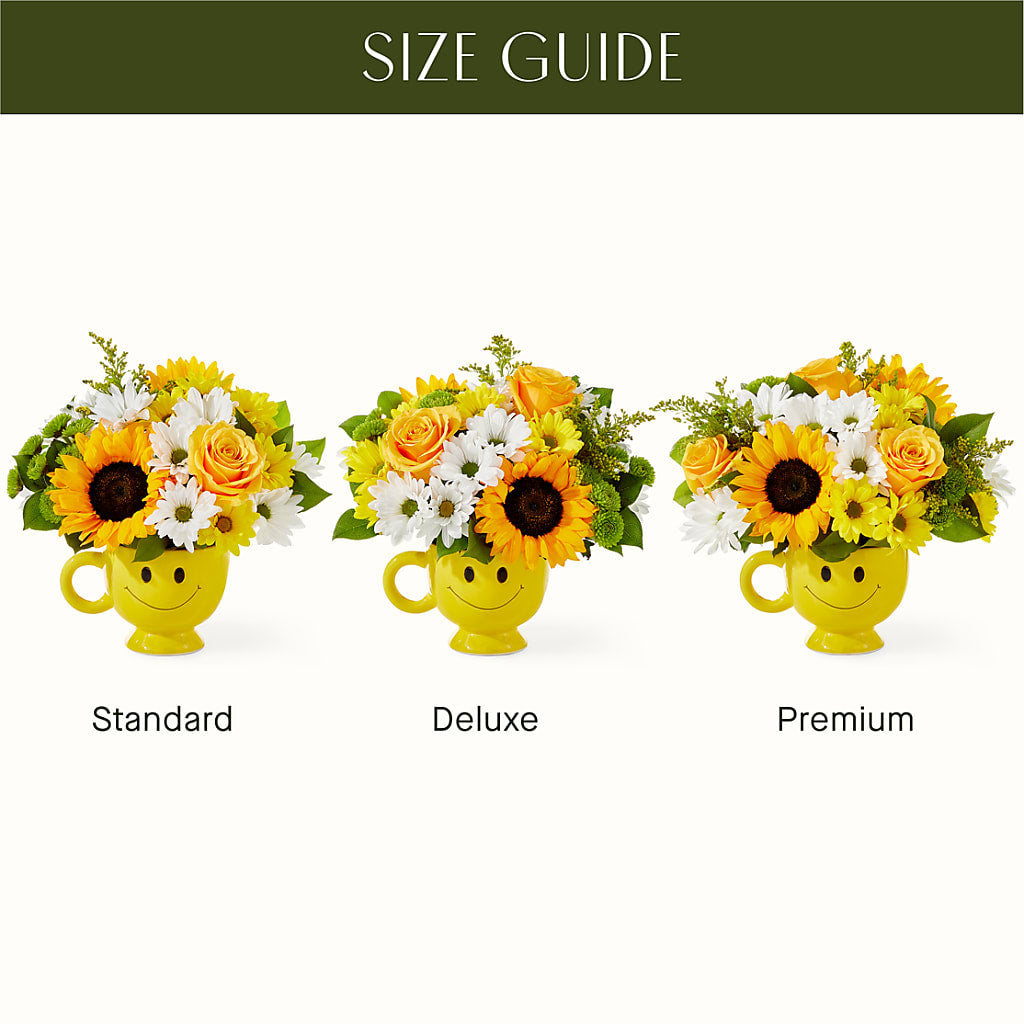 Be Happy Bouquet – DOMINO'S BLOOMS, Granbury TX