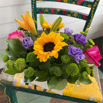 Best Day Box Bouquet – DOMINO'S BLOOMS, Granbury TX