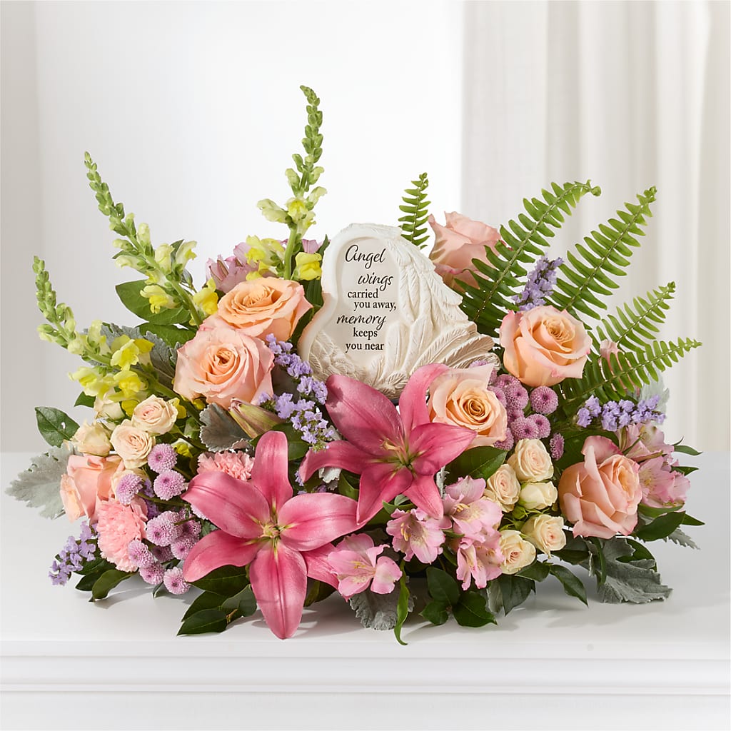 Gentle Light Arrangement – DOMINO'S BLOOMS, Granbury TX