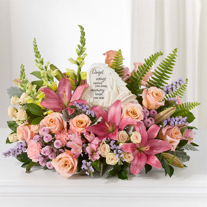 Gentle Light Arrangement – DOMINO'S BLOOMS, Granbury TX