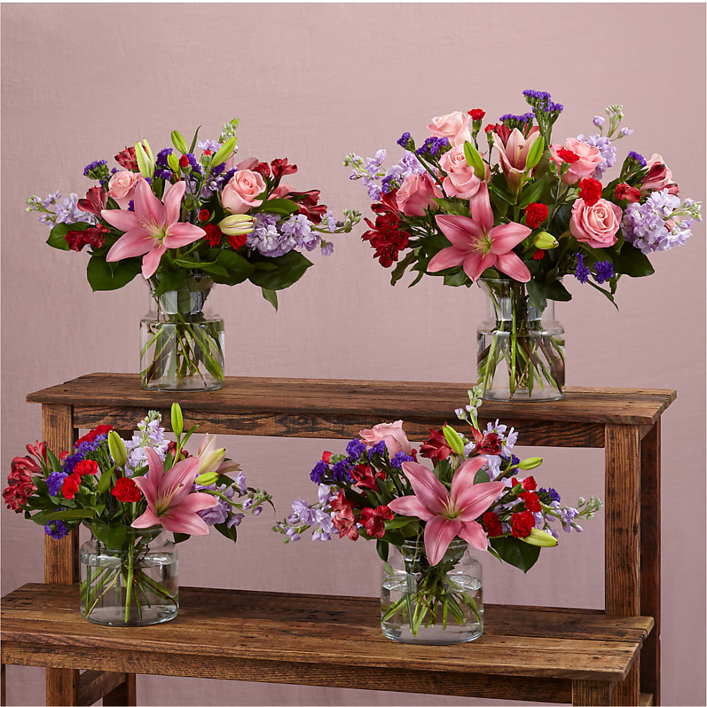 Romantique Bouquet – DOMINO'S BLOOMS, Granbury TX