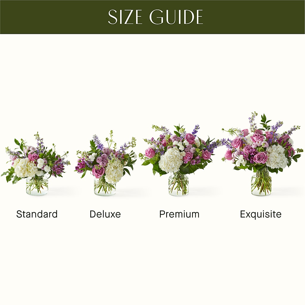 Violet Caress Bouquet – DOMINO'S BLOOMS, Granbury TX