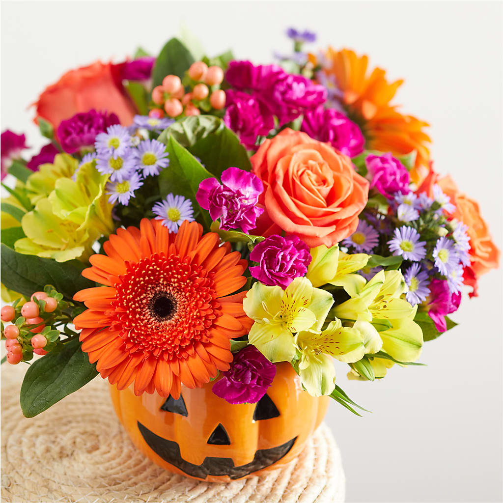 Tricks & Treats Pumpkin – DOMINO'S BLOOMS, Granbury TX