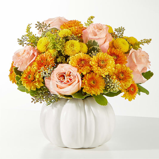 Peachy Pumpkin – DOMINO'S BLOOMS, Granbury TX